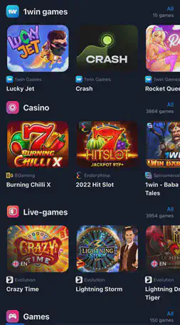 Download 1win apk