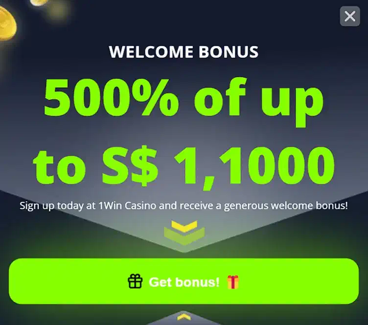 1win minimum deposit